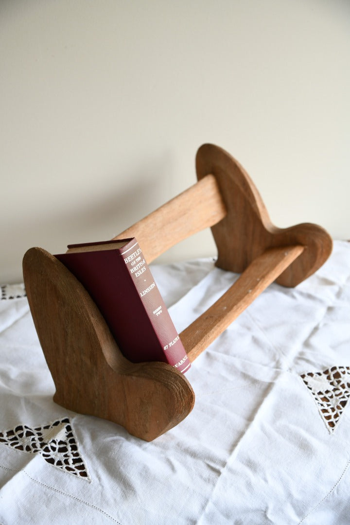 Limed Oak Book Trough