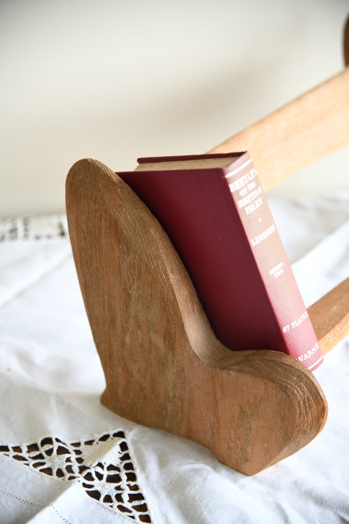 Limed Oak Book Trough