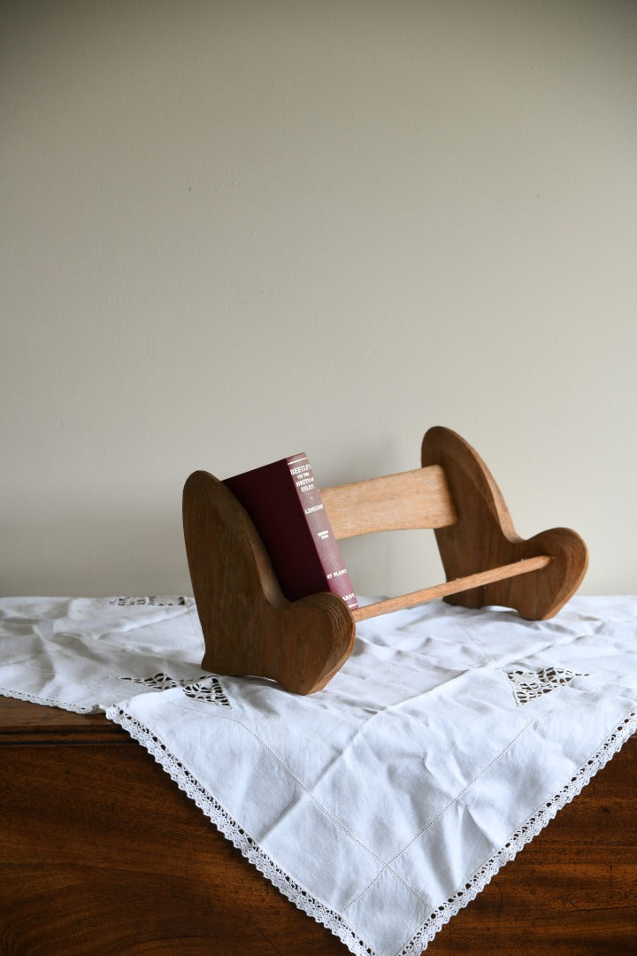 Limed Oak Book Trough