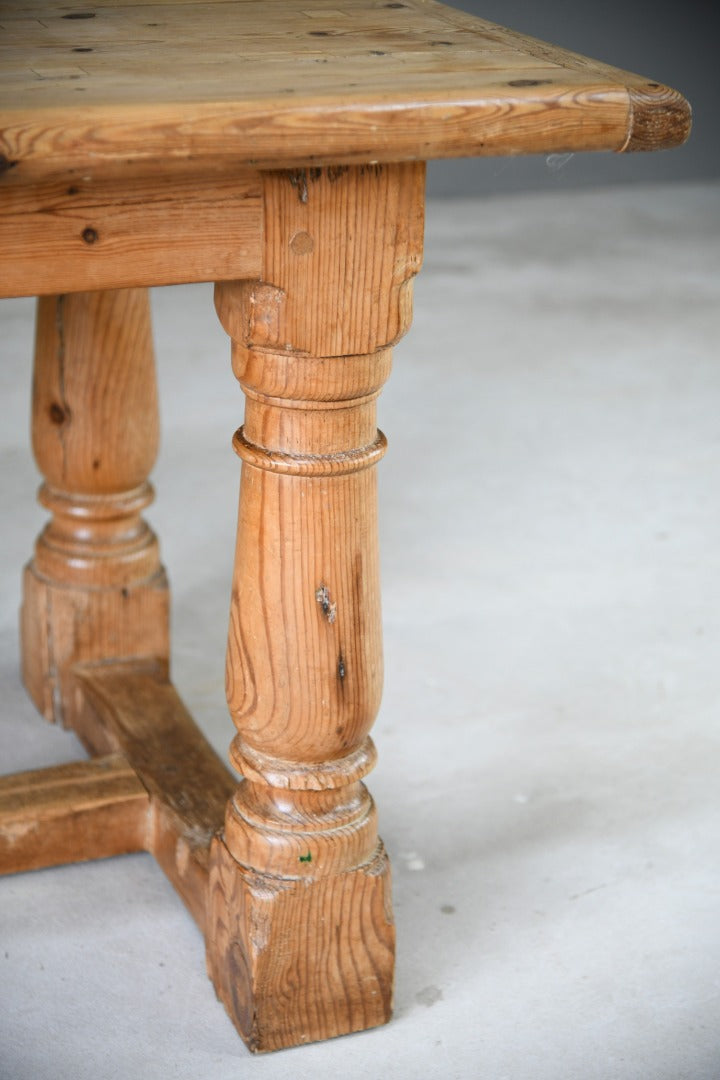 Antique Rustic Pine Table