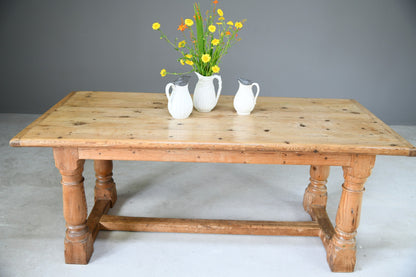 Antique Rustic Pine Table