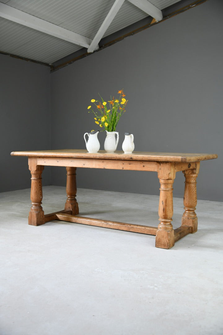 Antique Rustic Pine Table