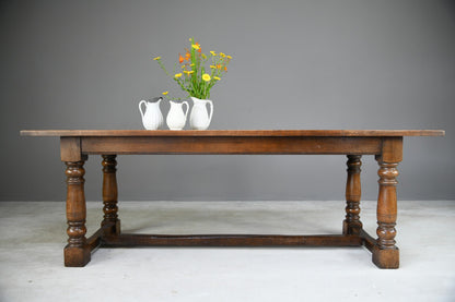 Oak Refectory Table