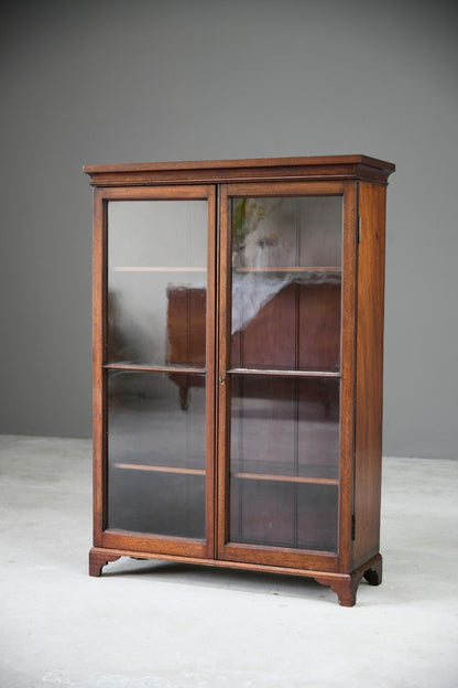 Mahogany Glazed Bookcase