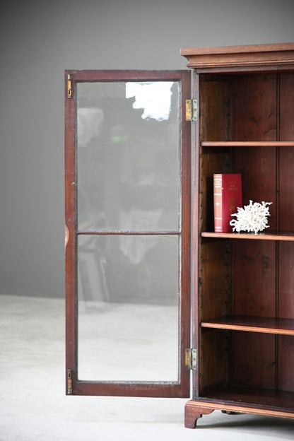 Mahogany Glazed Bookcase