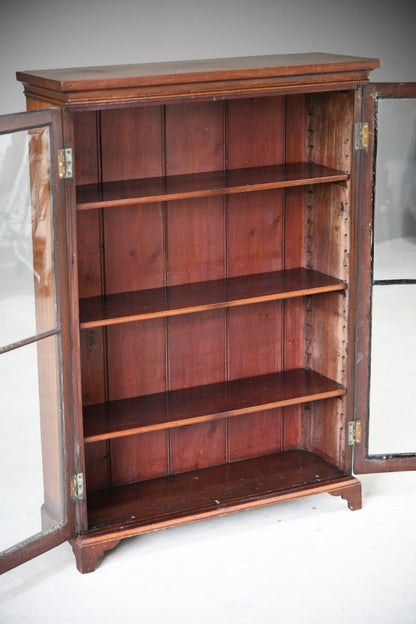 Mahogany Glazed Bookcase