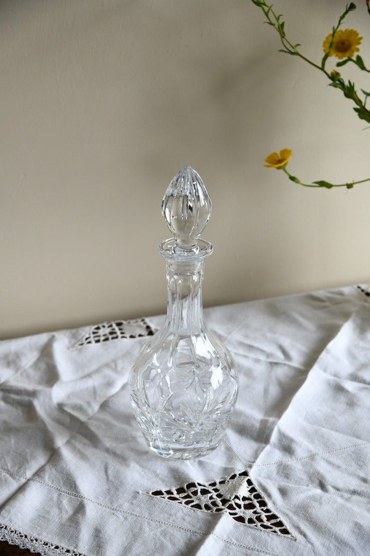 Quality Cut Glass Decanter