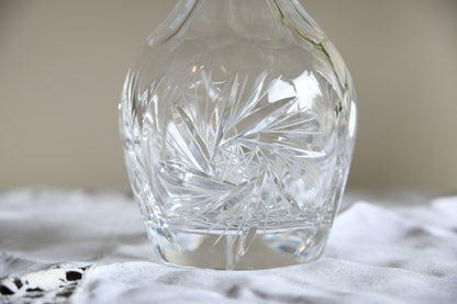 Quality Cut Glass Decanter