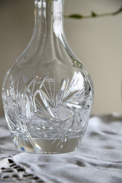 Quality Cut Glass Decanter