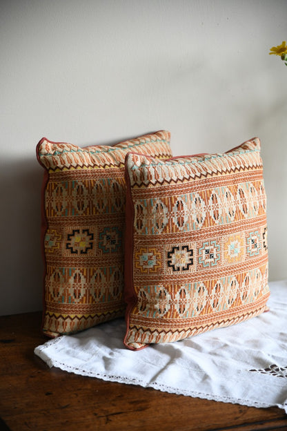 Pair Eastern Style Cushions