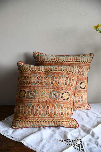 Pair Eastern Style Cushions