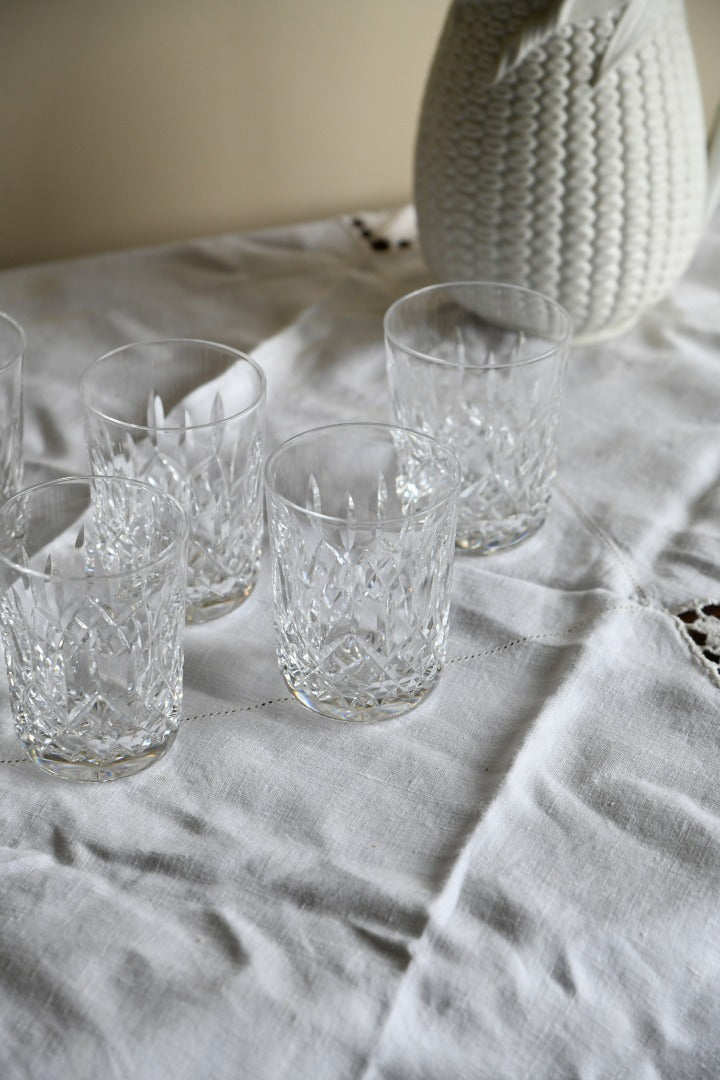 6 Quality Glass Tumblers