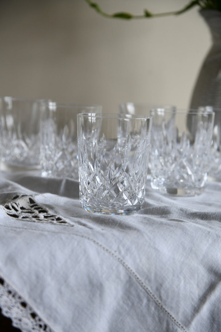 6 Quality Glass Tumblers