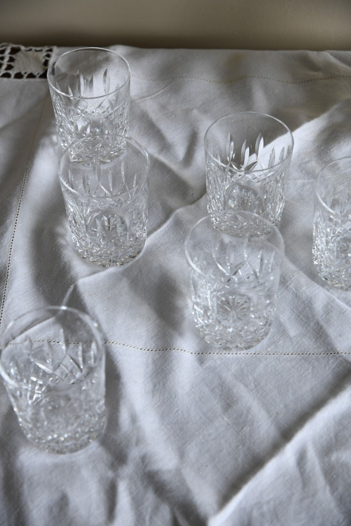 6 Quality Glass Tumblers