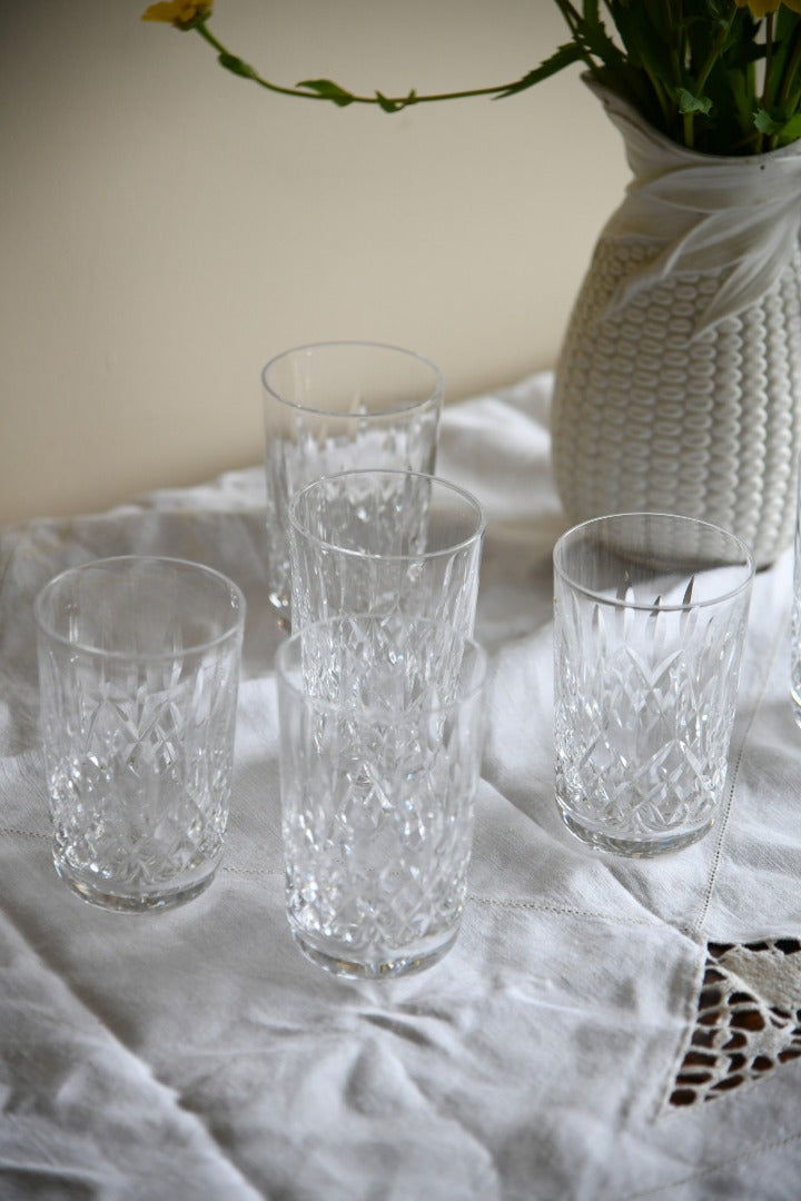 6 Glass Tumblers