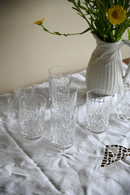 6 Glass Tumblers