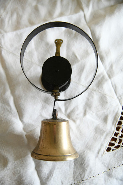 Antique Servants Shop Brass Bell