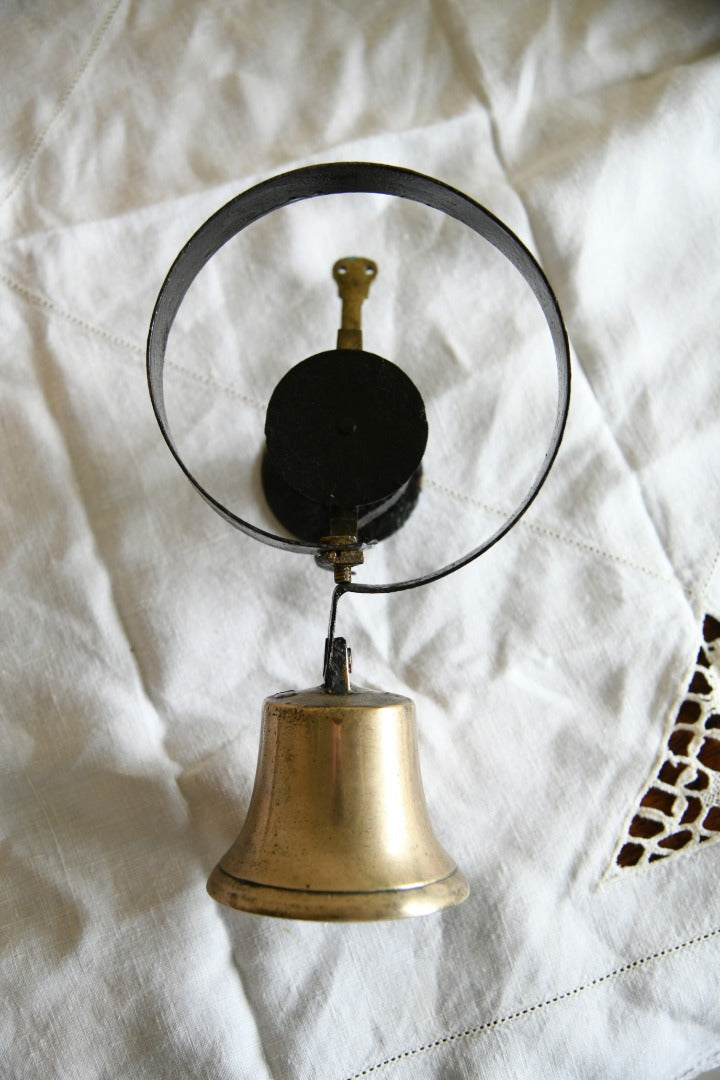 Antique Servants Shop Brass Bell