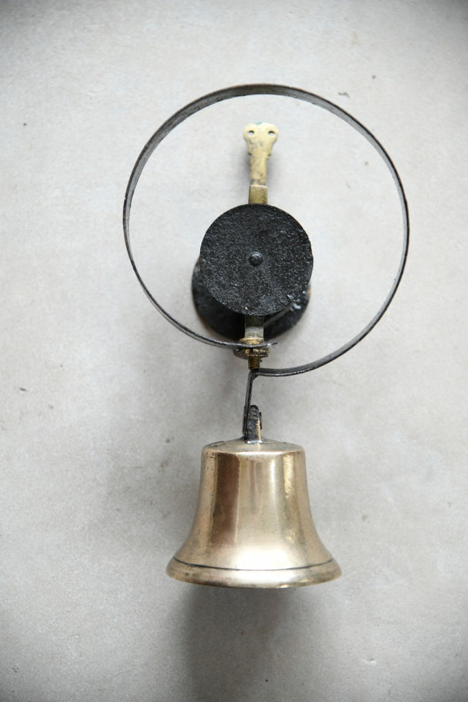 Antique Servants Shop Brass Bell