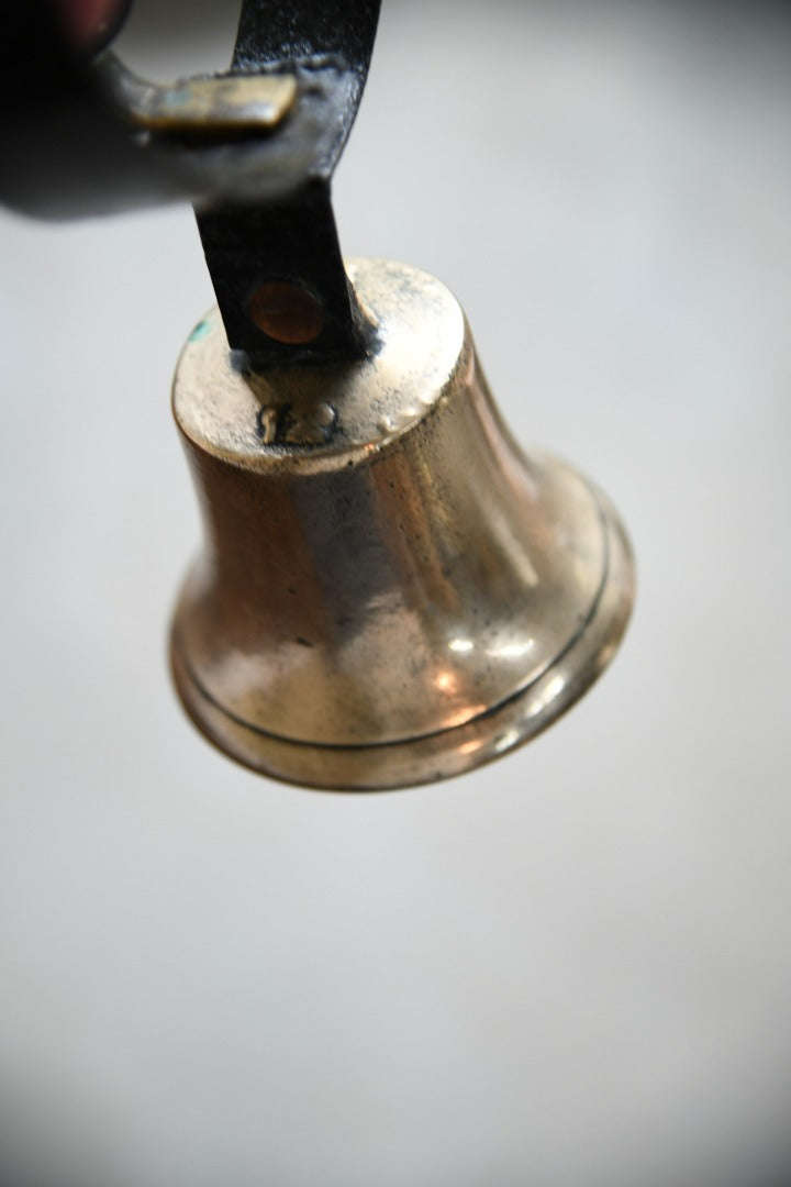 Antique Servants Shop Brass Bell