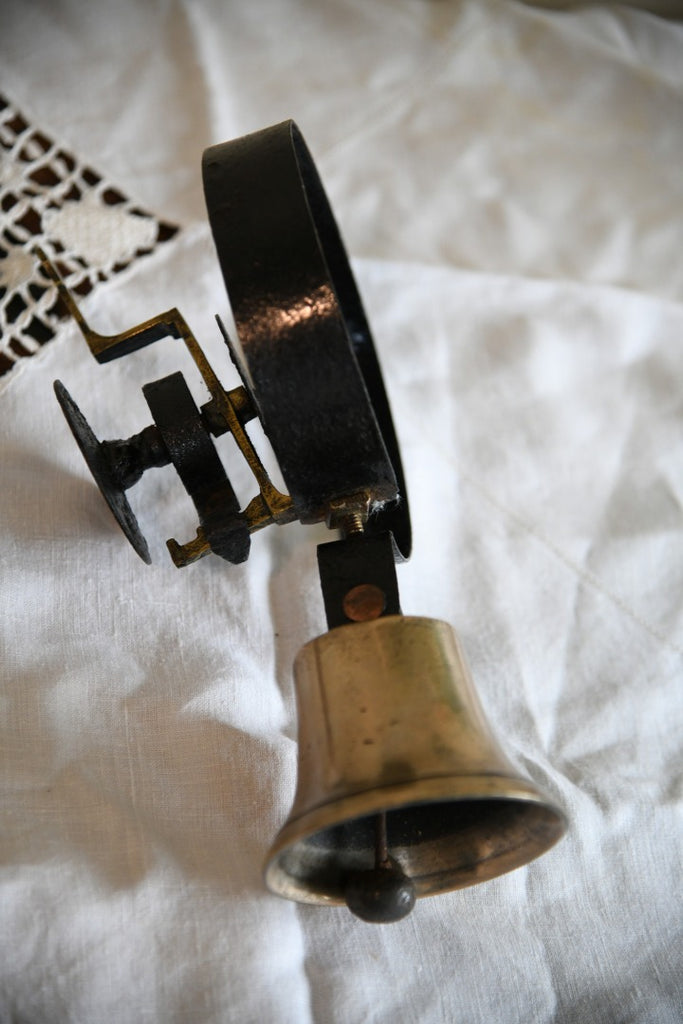 Antique Servants Shop Brass Bell