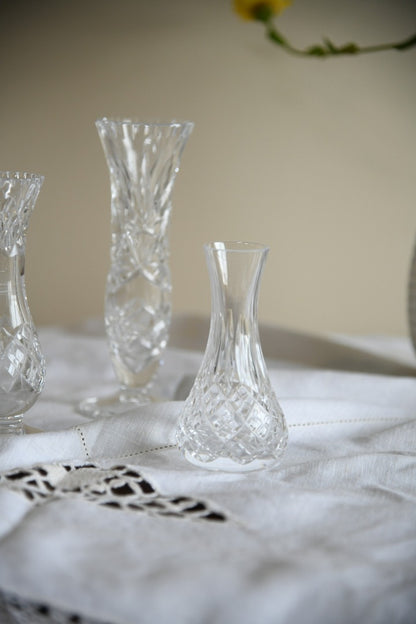 3 Glass Bud Vase