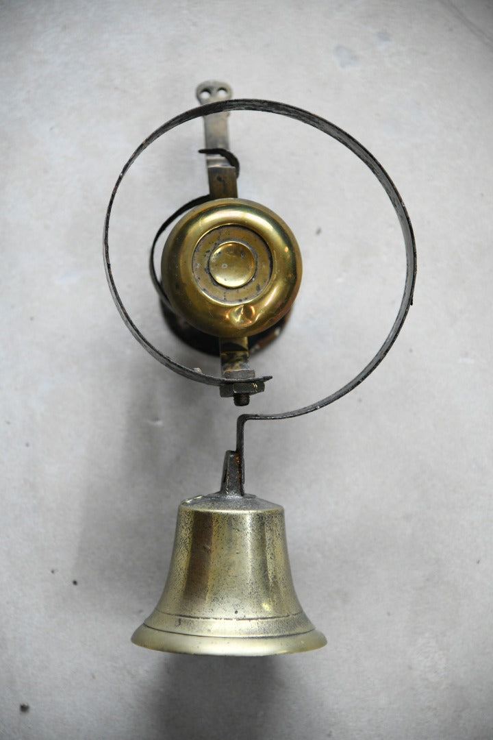 Antique Victorian Shop Door / Servants Bell