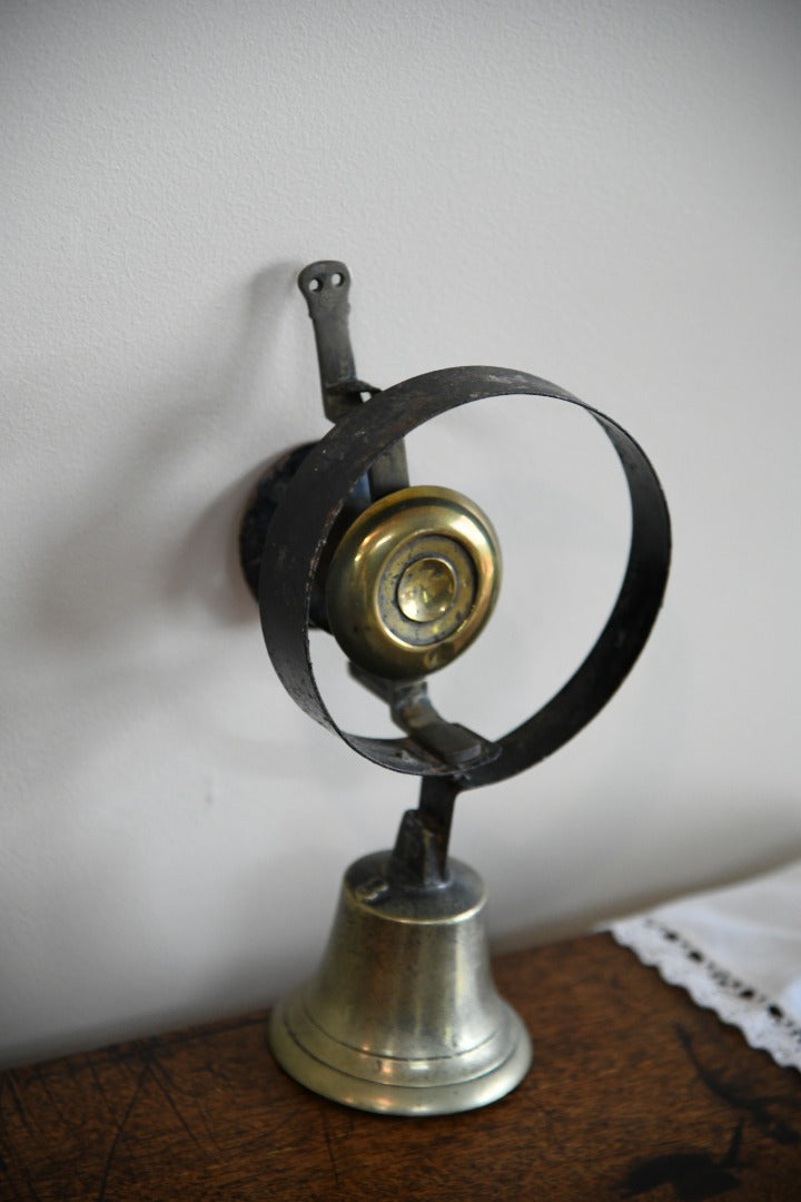 Antique Victorian Shop Door / Servants Bell