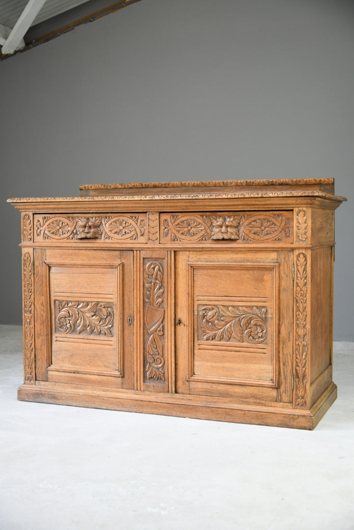 Victorian Golden Oak Dresser