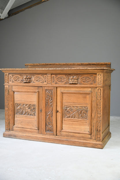 Victorian Golden Oak Dresser