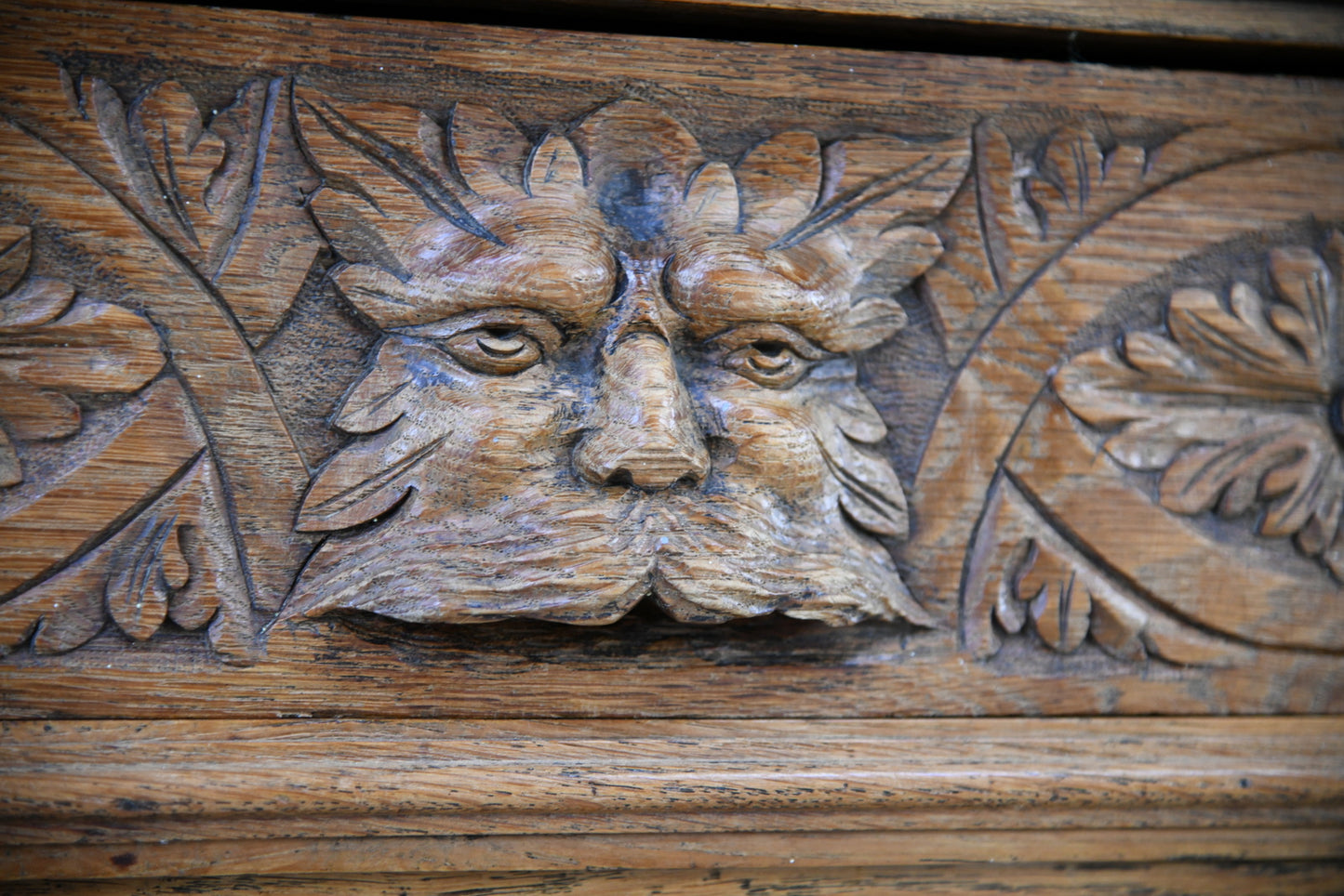 Victorian Golden Oak Dresser