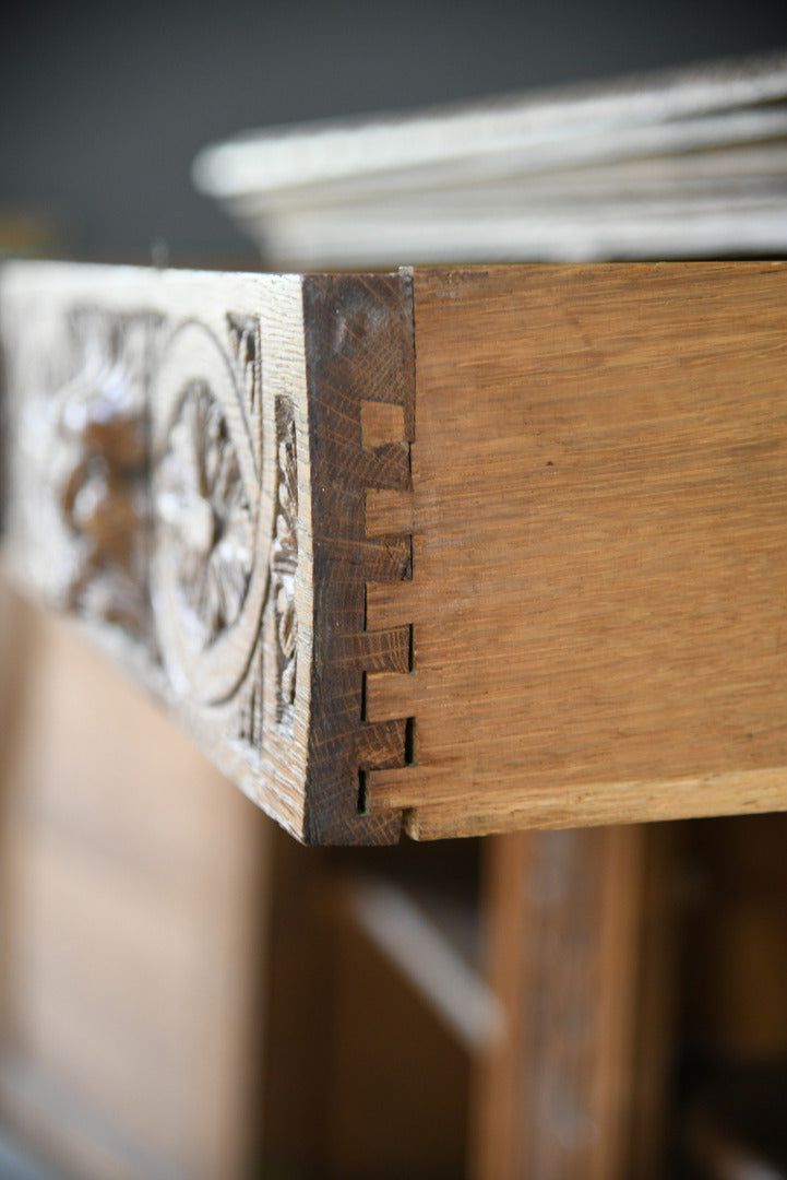 Victorian Golden Oak Dresser