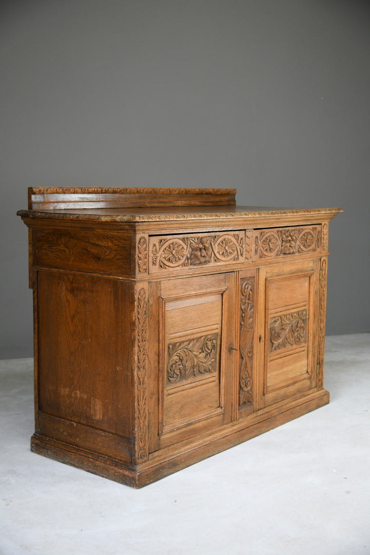 Victorian Golden Oak Dresser