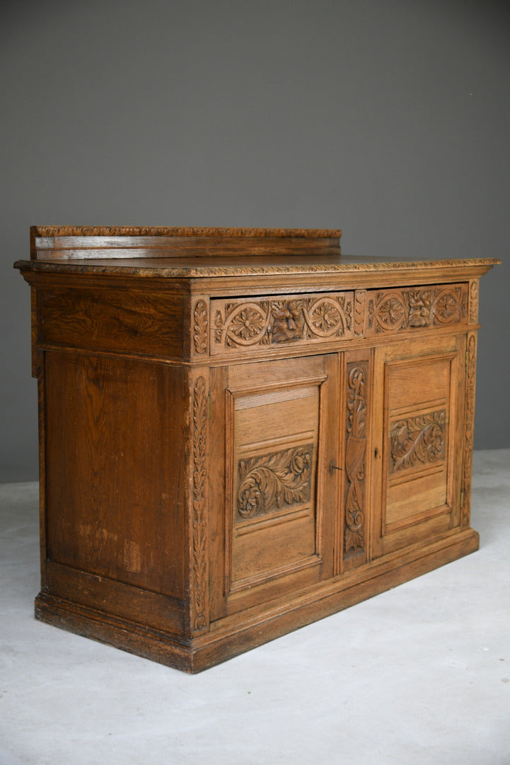 Victorian Golden Oak Dresser