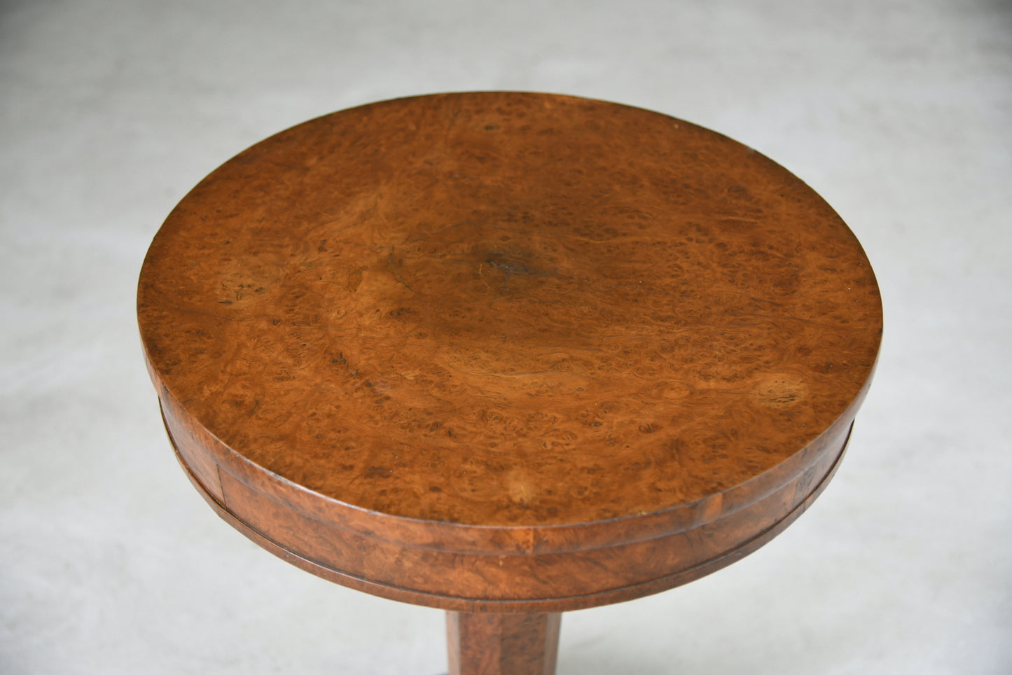 Victorian Burr Walnut Work Table