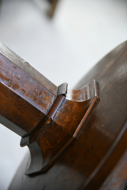 Victorian Burr Walnut Work Table