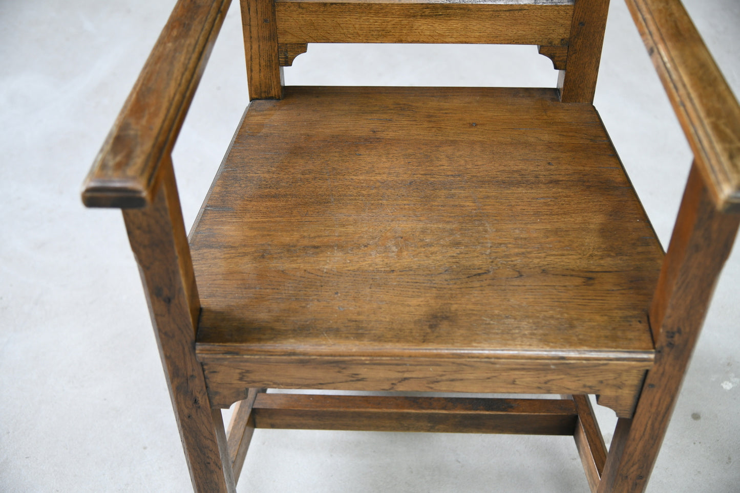 Gothic Style Oak Carver Chair