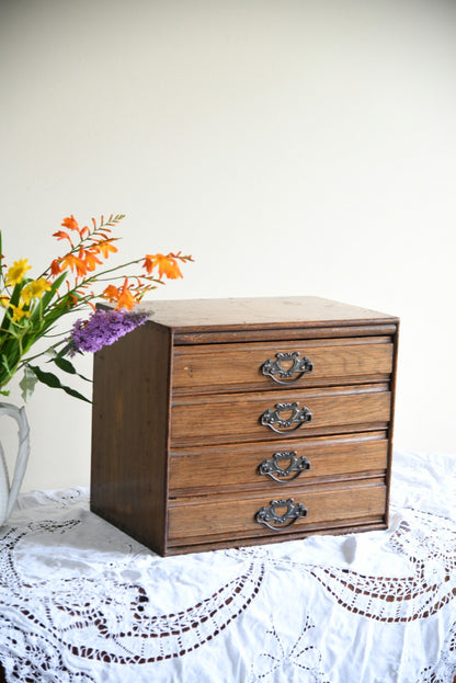 Edwardian Table Top Drawers