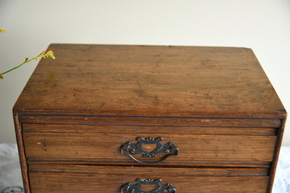 Edwardian Table Top Drawers