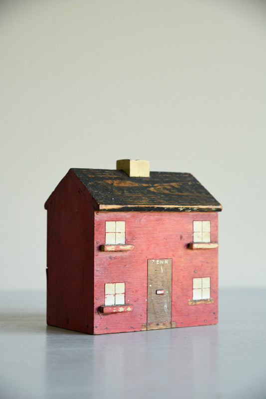 Vintage Scratch Built Moneybox