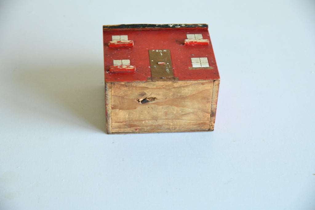 Vintage Scratch Built Moneybox