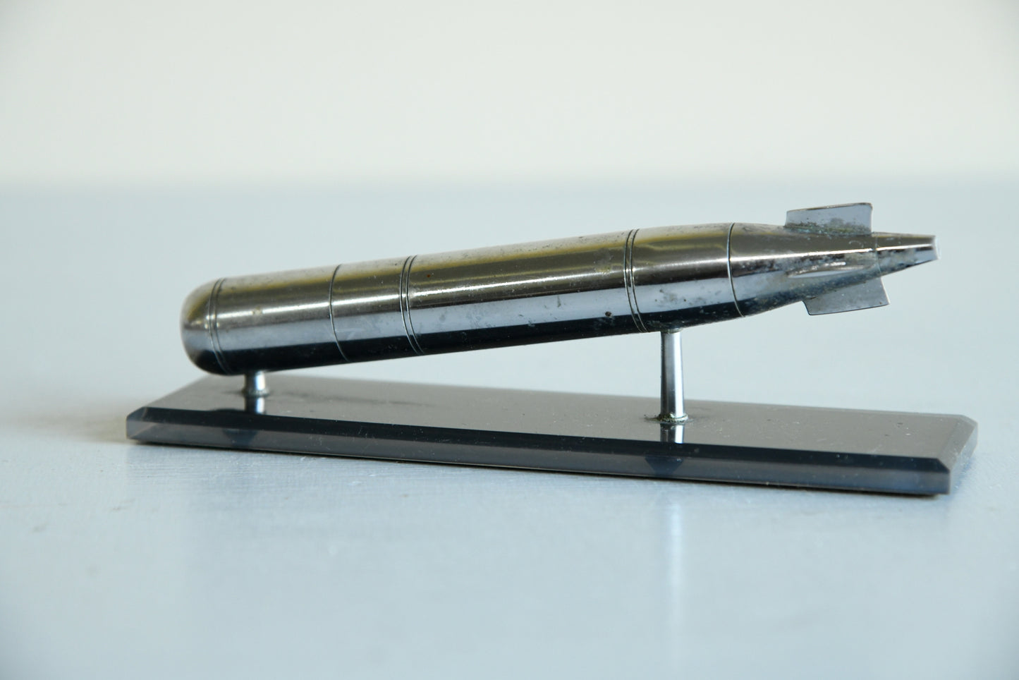 Vintage Mounted Torpedo Model