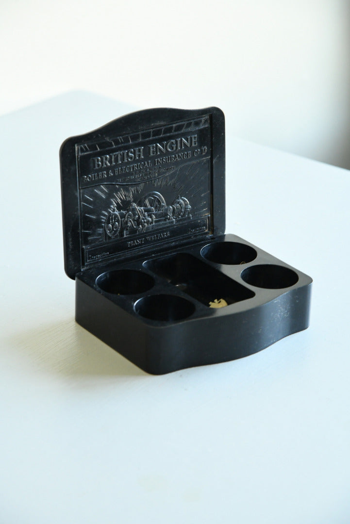 Vintage British Engine Bakelite Box