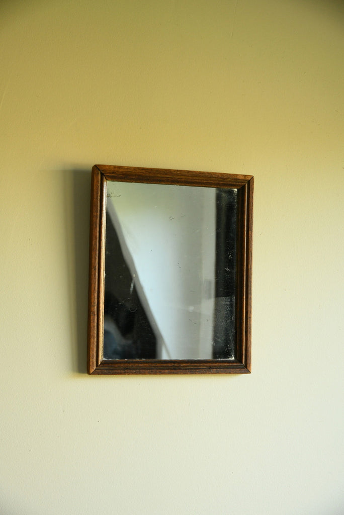 Small Oak Wall Mirror