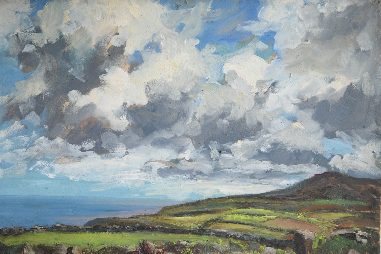 Coastal Oil Painting - Philip Maurice Hill