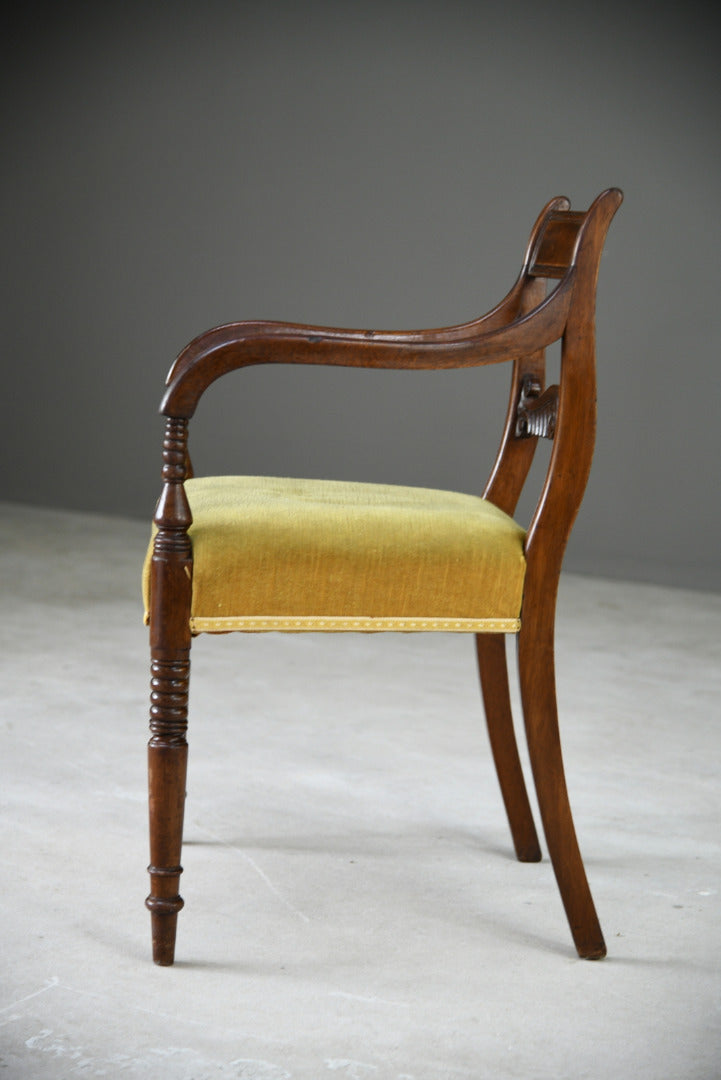 Antique Mahogany Carver Chair