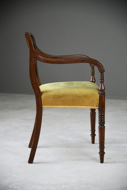 Antique Mahogany Carver Chair