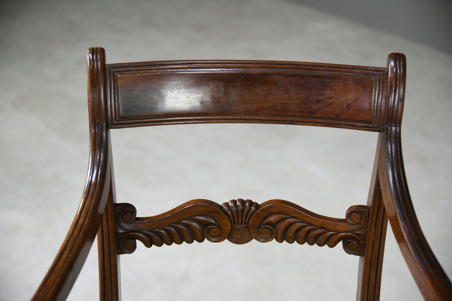 Antique Mahogany Carver Chair