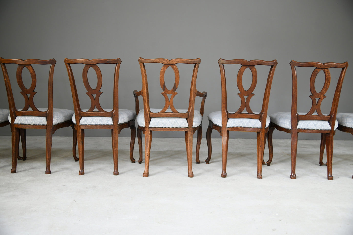 6 + 1 Continental Dining Chairs