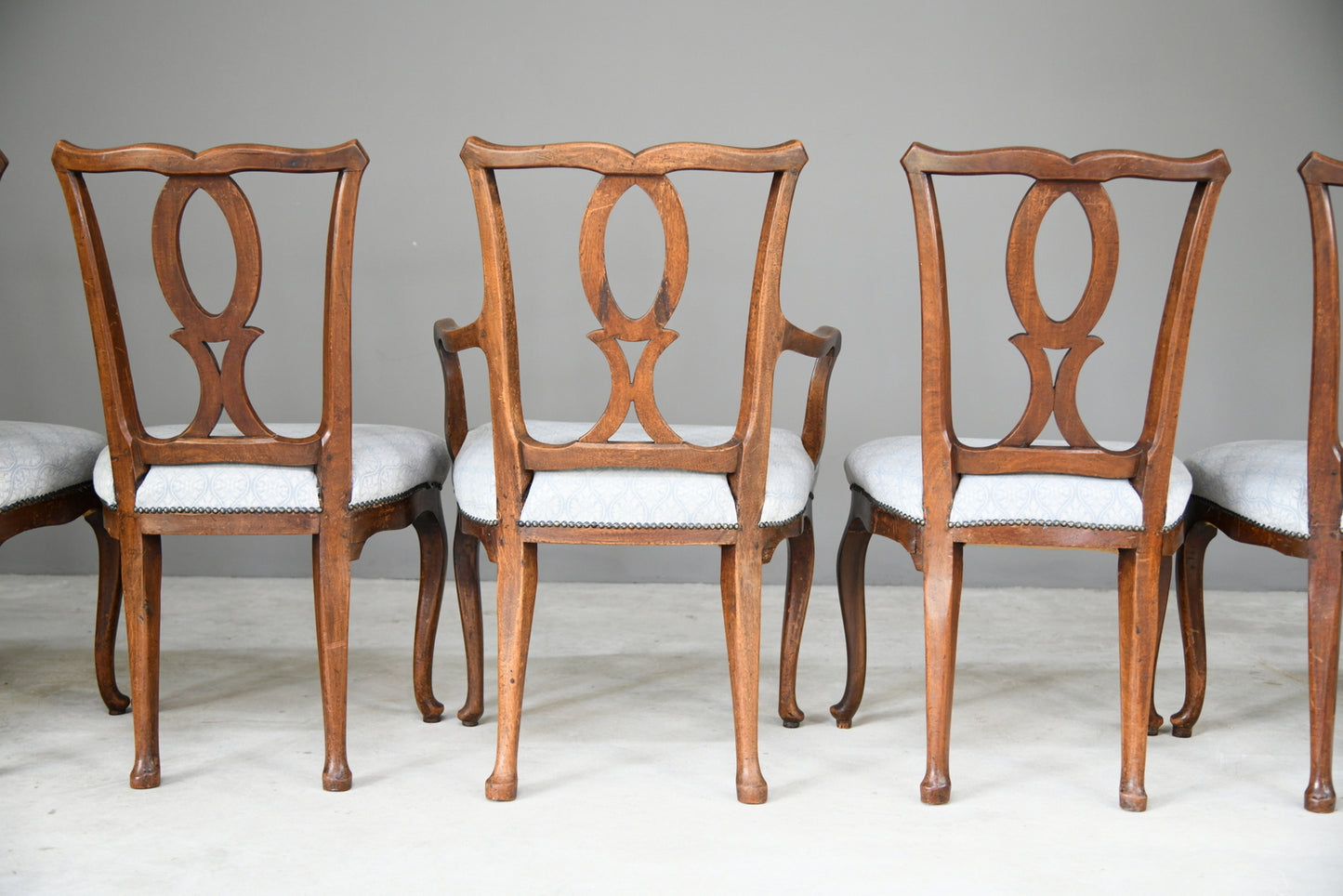 6 + 1 Continental Dining Chairs